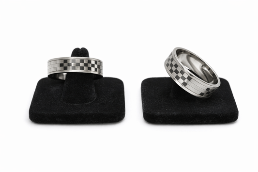 Bague à Damier