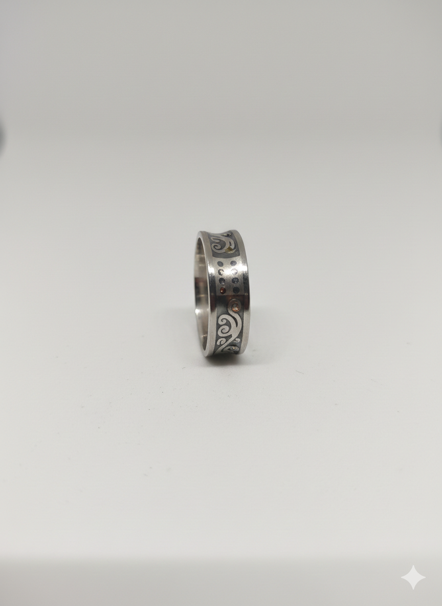 Bague à motif