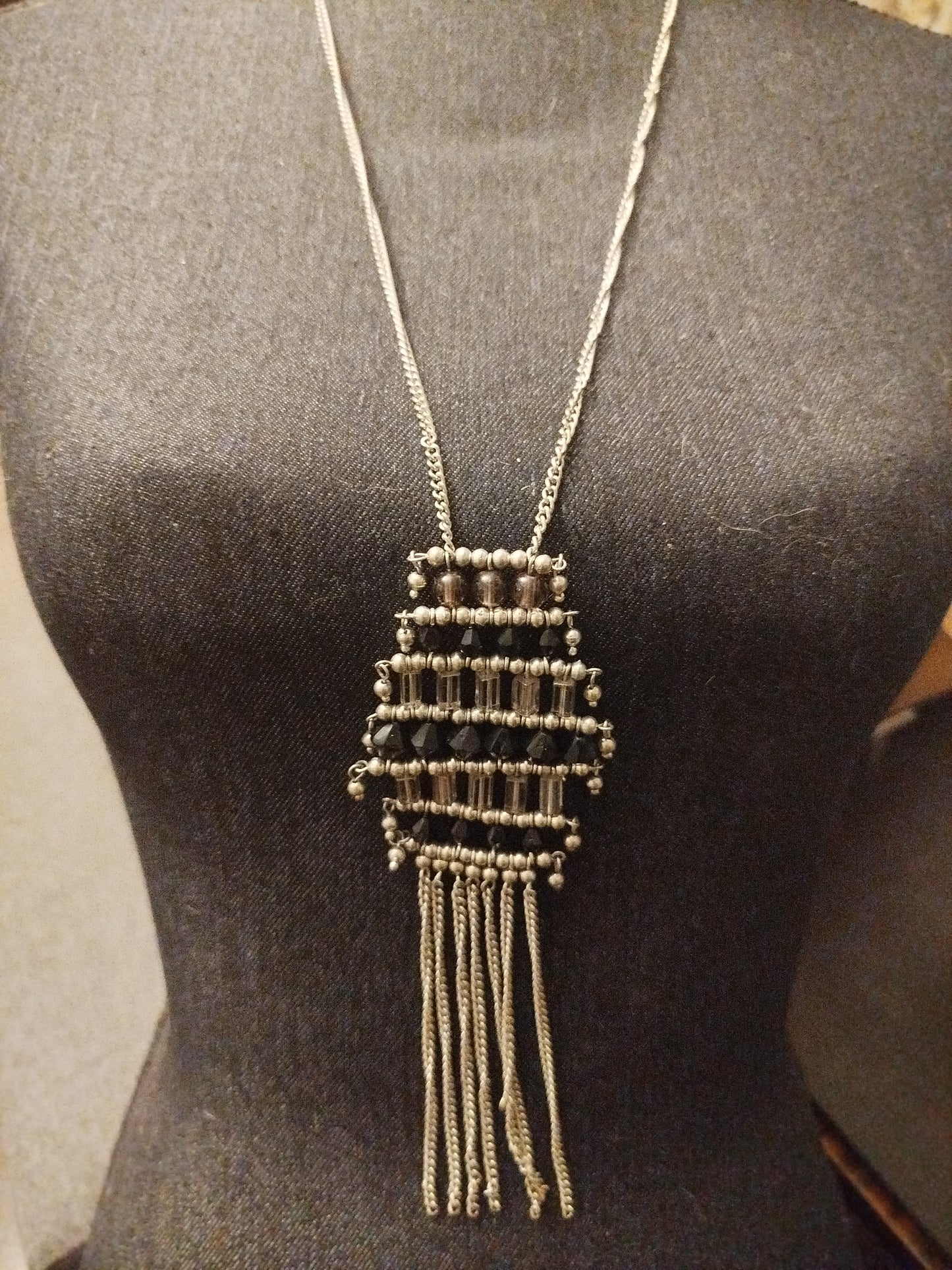Collier fantaisie " la demoiselle "