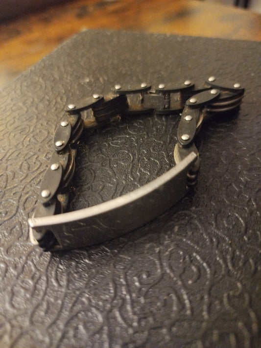 Bracelet bijoux gourmette fantaisie de seconde main | Design and Company