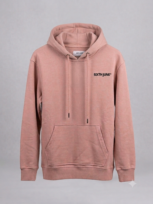 Pull femme Sixth June Rose à capuche