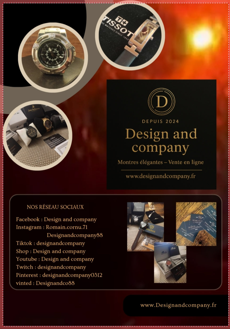 Présentation de la Design and company