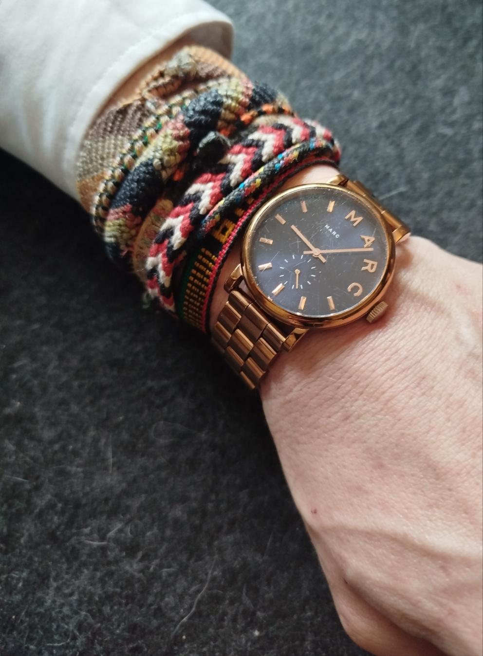 Montre Marc Jacobs de seconde main.