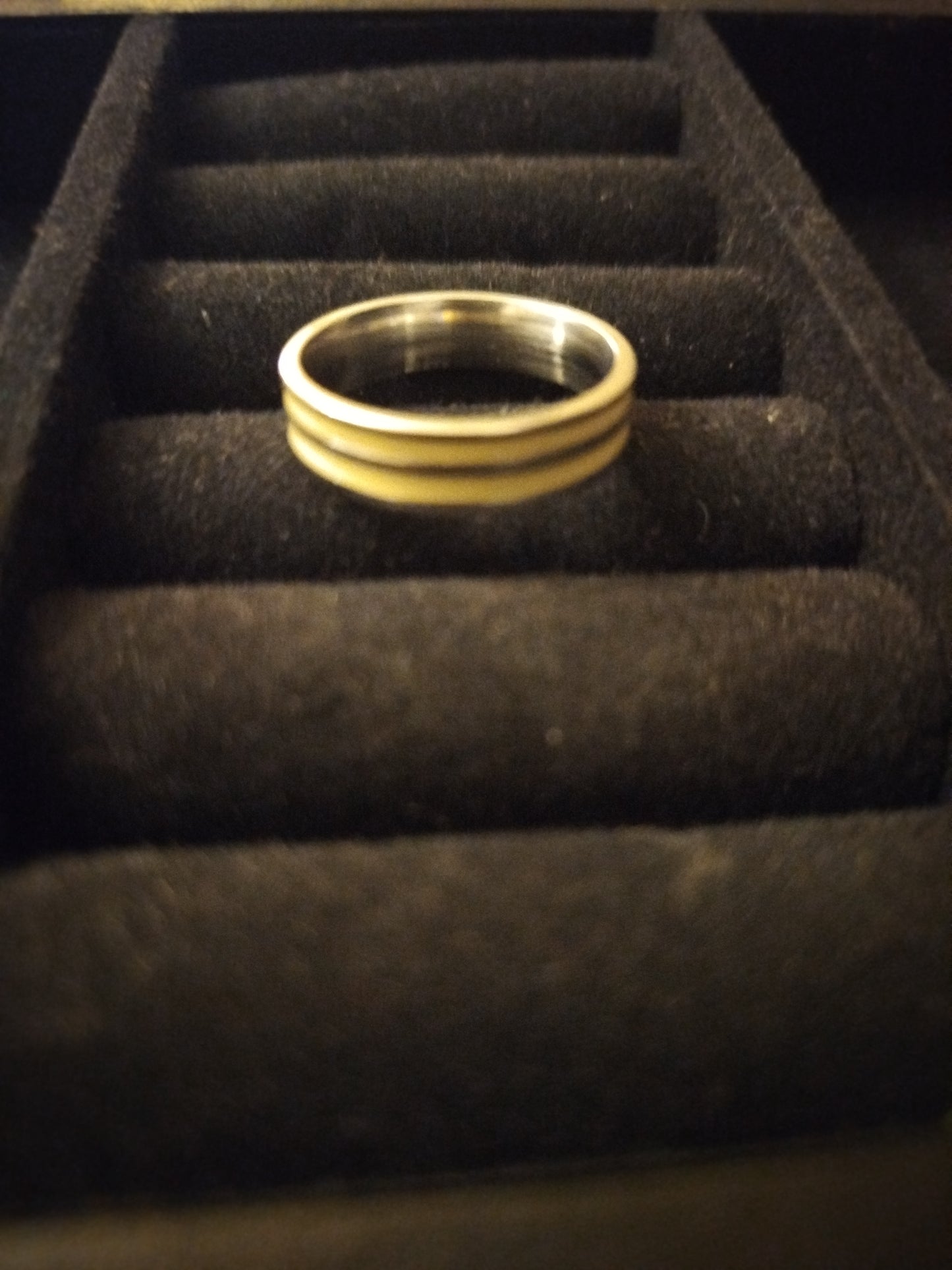 Bijoux Bague acier inoxydable de seconde main