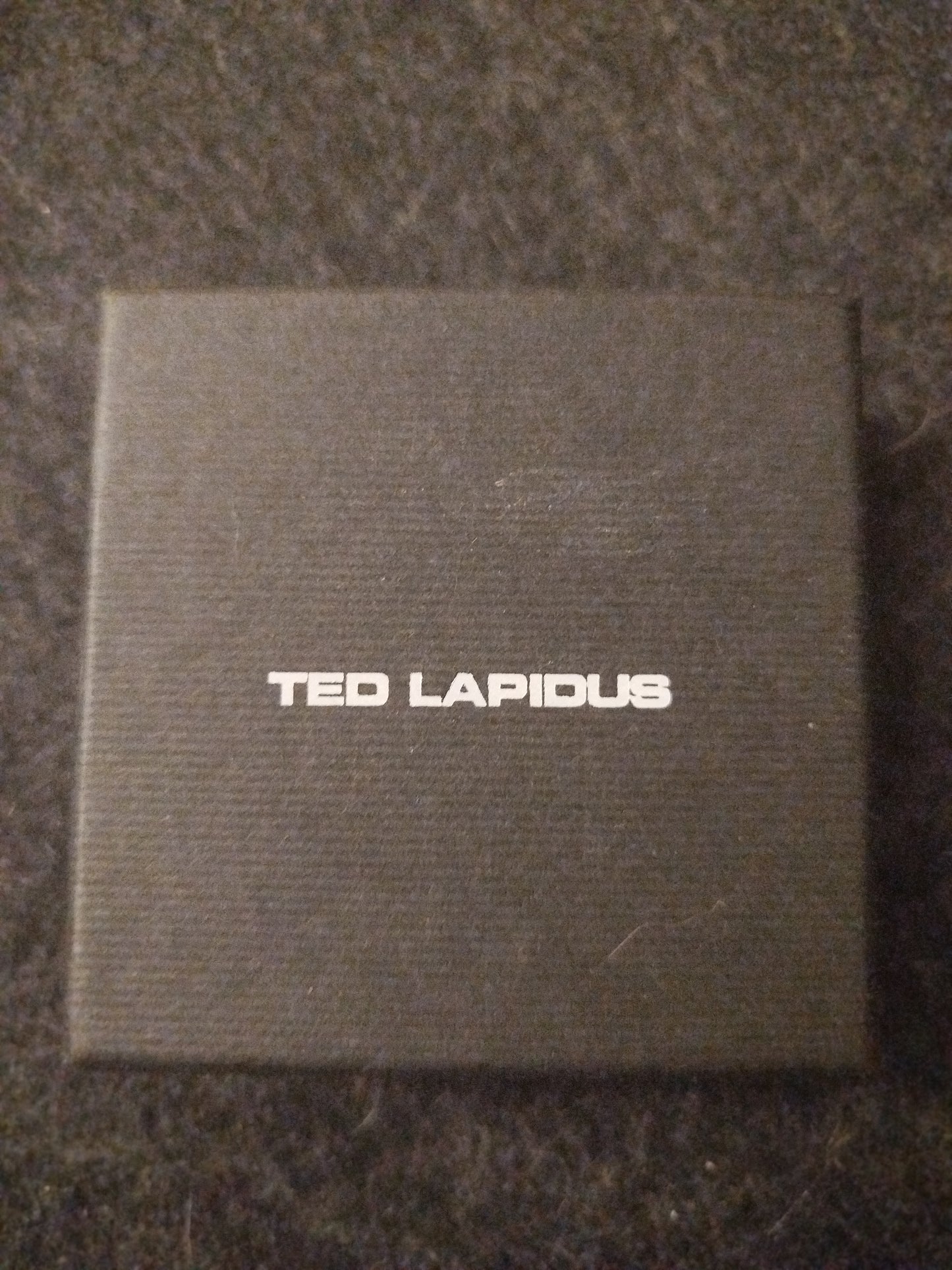 Montre seconde main Ted lapidus noir