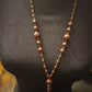 Collier fantaisie colori bronze