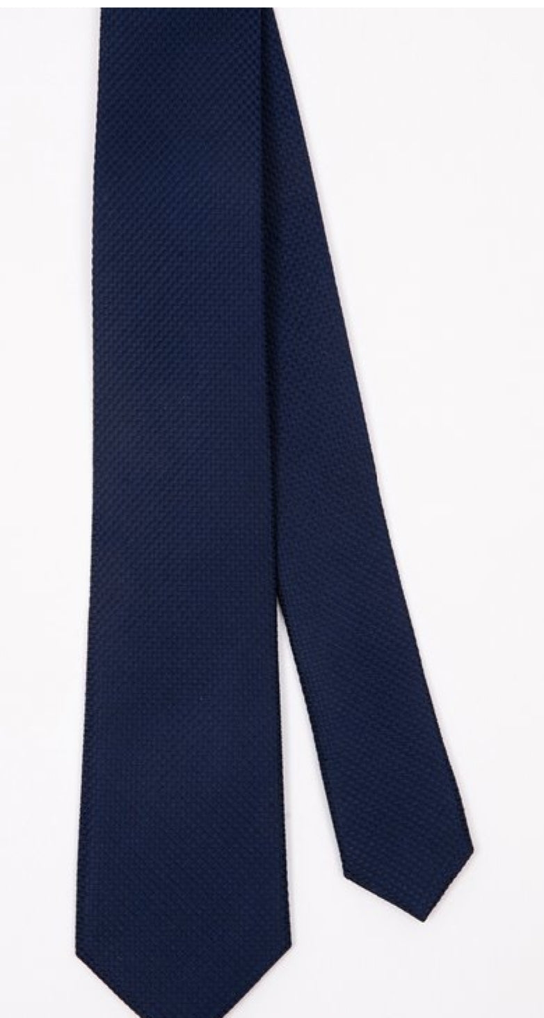 Cravate homme colori bleu 