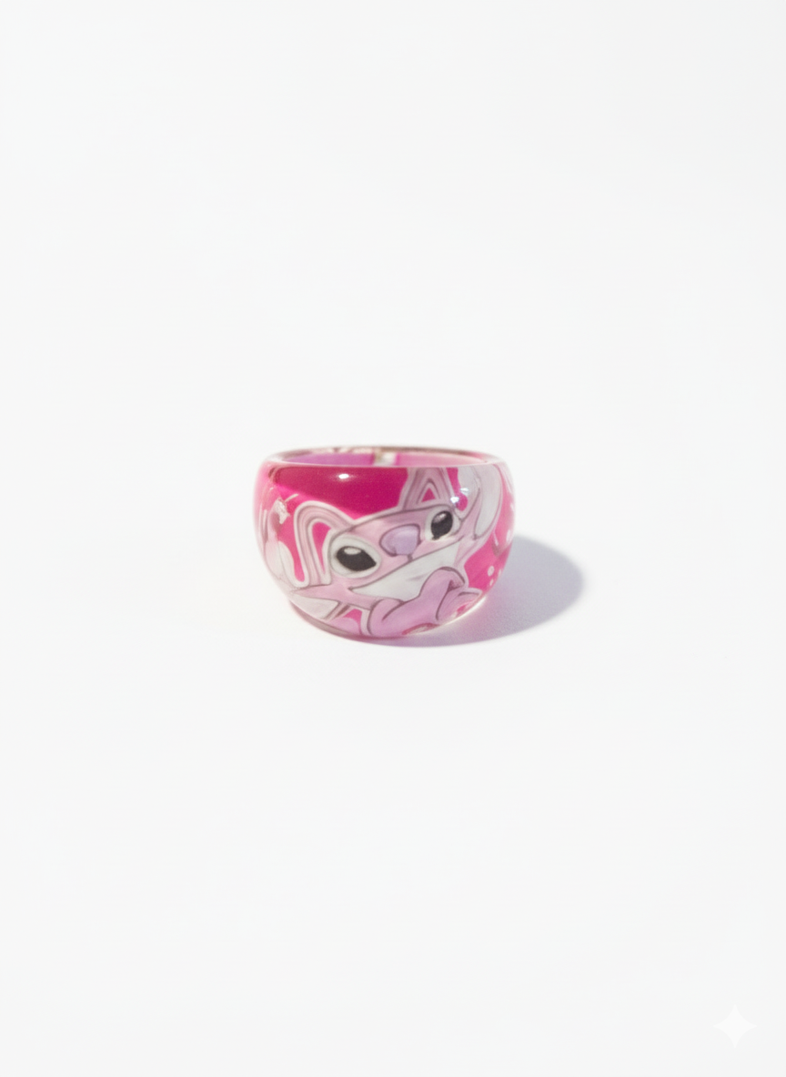 Bague enfant stitch neuve 