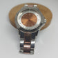 Montre femme de seconde main orange et silver | Design and Company