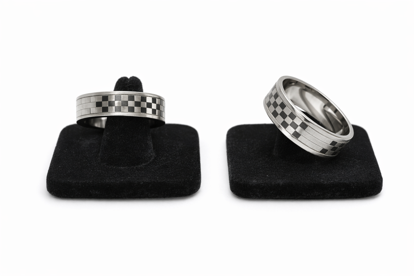 Bague à Damier 