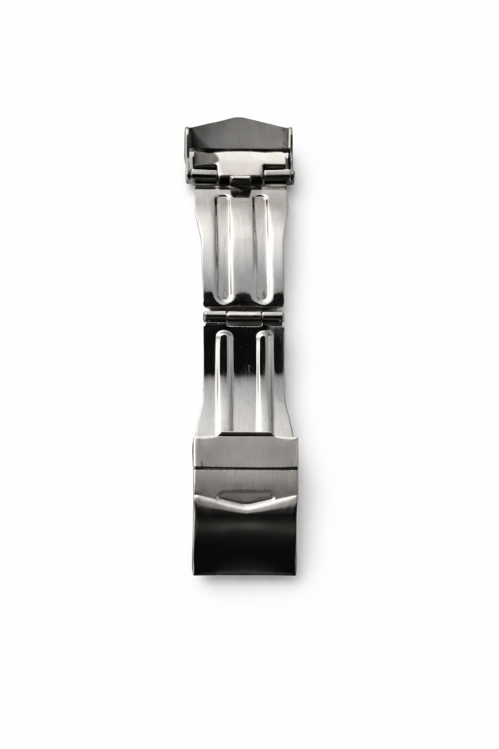Bracelet Montre homme Marble en acier brossé.