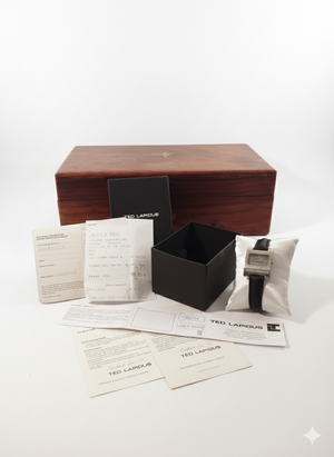 Montre Ted Lapidus Femme D0112 Cuir Noir Seconde Main