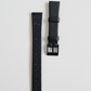 Bracelet silicone noir neuf pour montre diamètre 14mm 