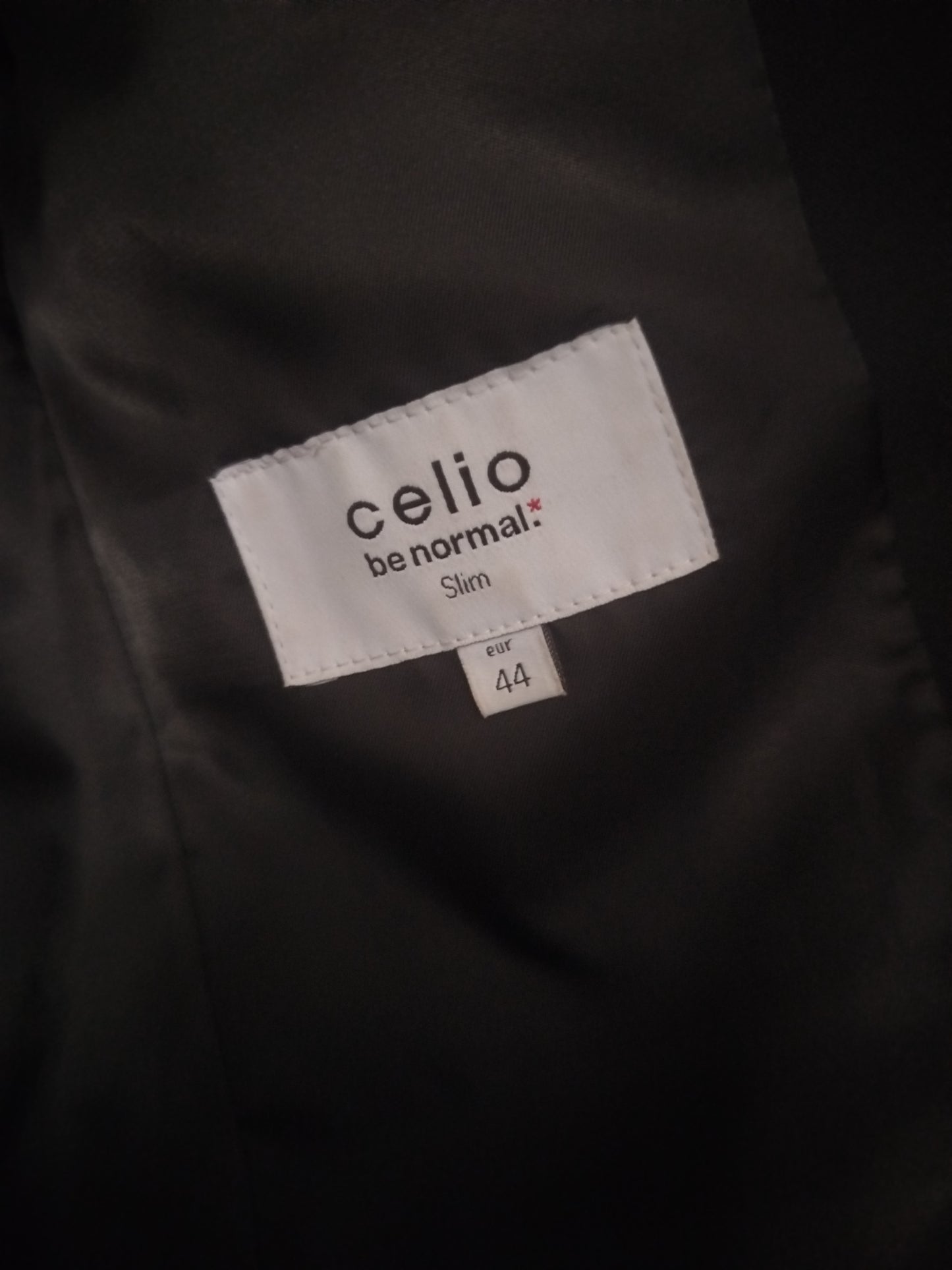 Veste Costume Noir Celio Be Normal taille 44