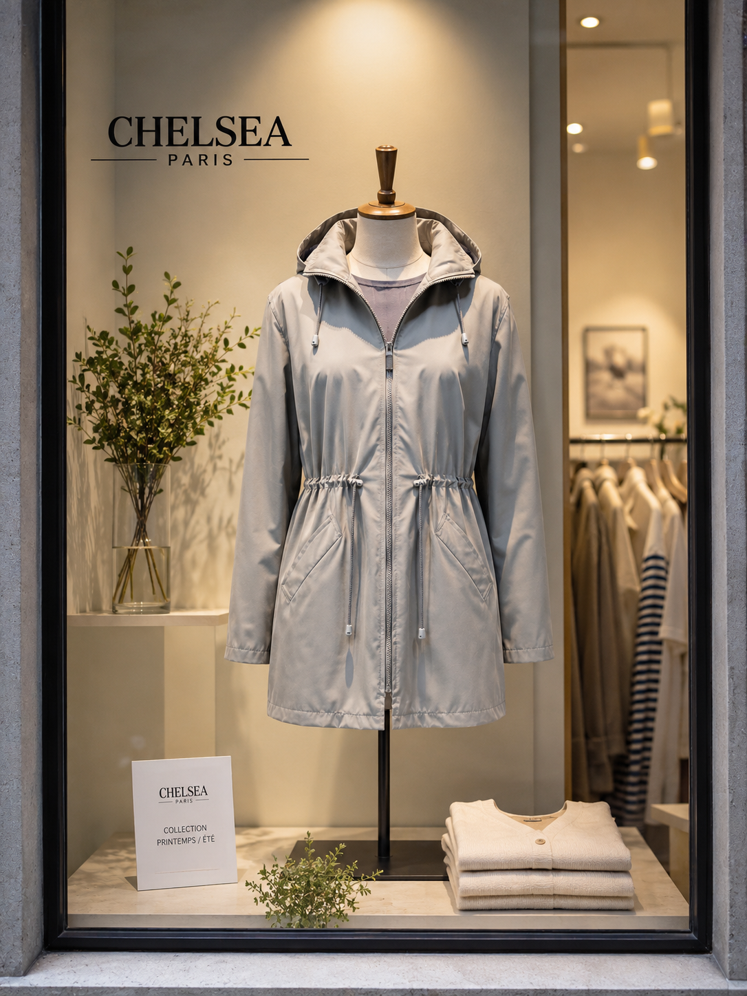 Veste femme pour la pluie 