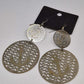 Bijoux boucle d'oreilles encre marine seconde main