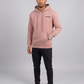 Sweat à capuche rose femme 