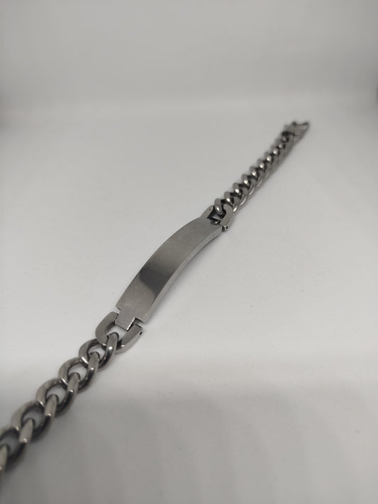 Gourmette homme acier inoxydable neuve | Design and Company