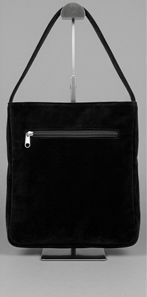 Sac à main femme gris foncé 