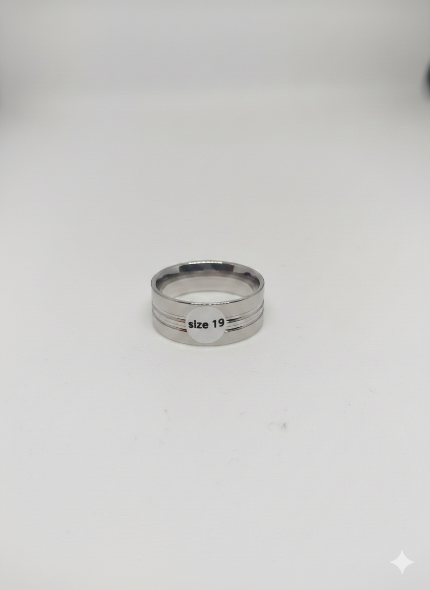 Bague acier inoxydable 