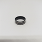 Bague noir femme élégante 