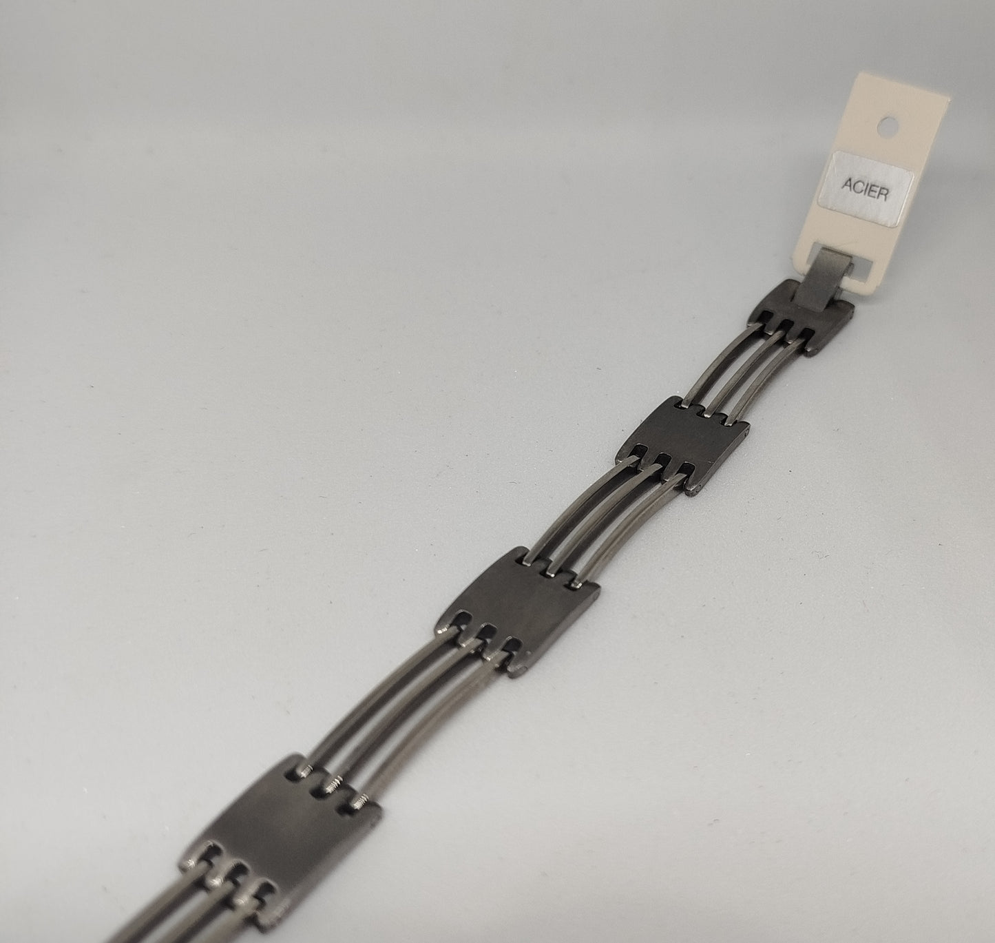 Gourmette acier inoxydable 