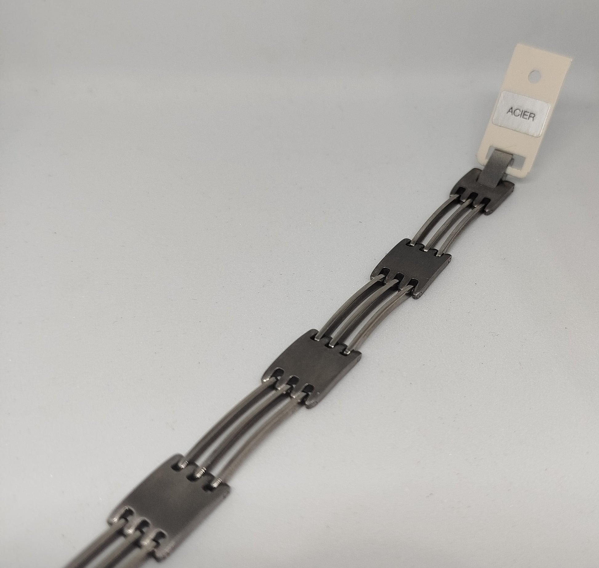 Gourmette acier inoxydable 