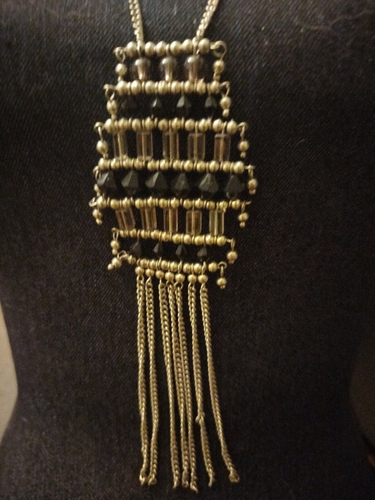 Collier fantaisie " la demoiselle "