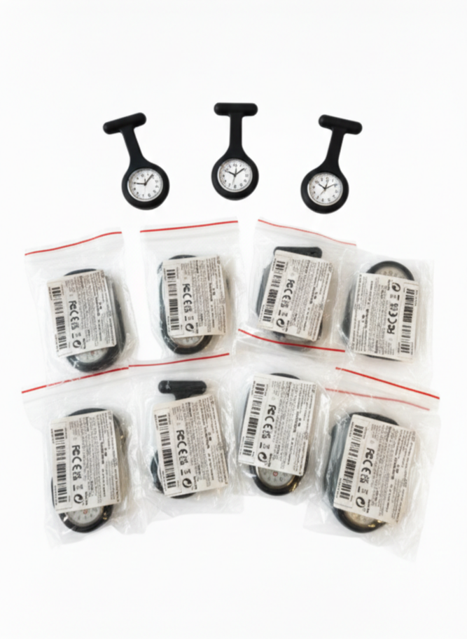 Montre infirmière à épingle 