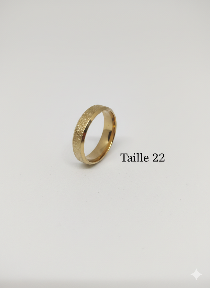 Bague doré 