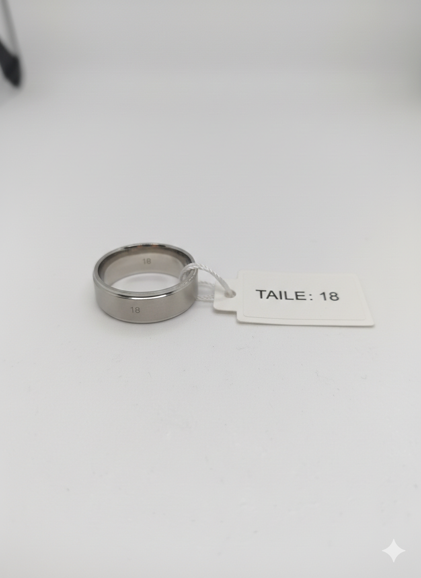 Bague acier inoxydable 