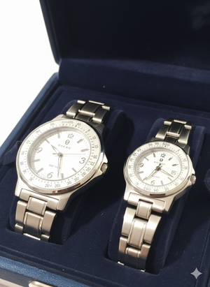 Coffret montre homme et femme neuf