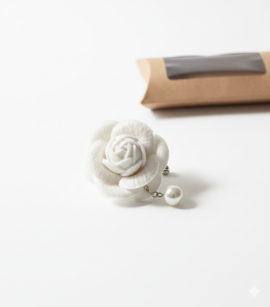 Broche fleur 