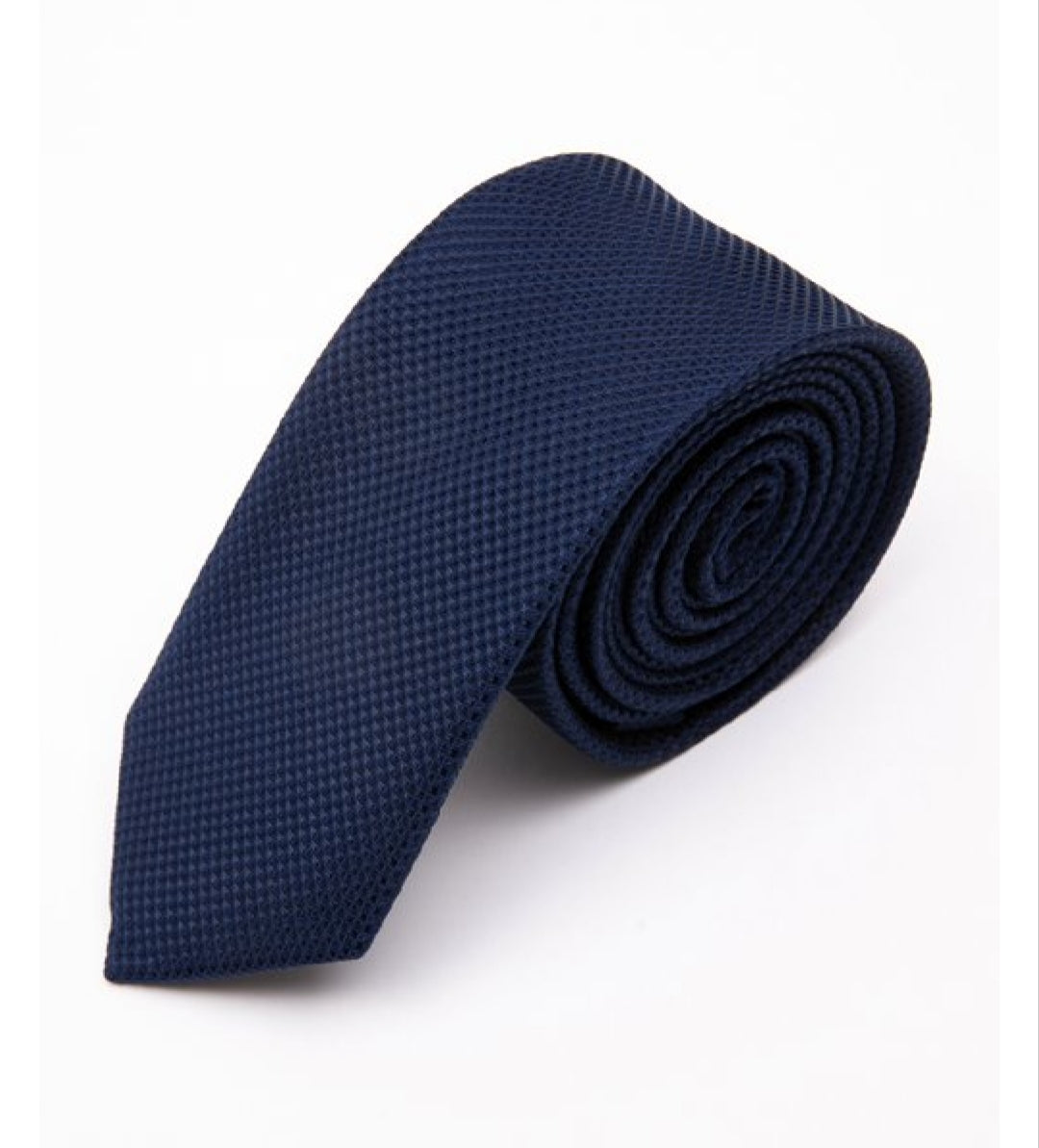 Cravate homme bleu 