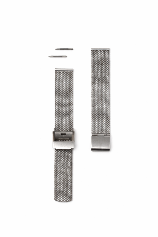 Bracelet en maille milanaise acier inoxydable 