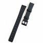 Bracelet en Silicone noir neuf pour montre 14mm