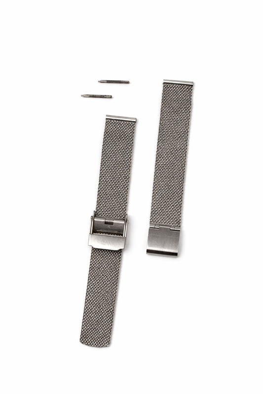 Bracelet en maille milanaise fermoir réglable seconde main