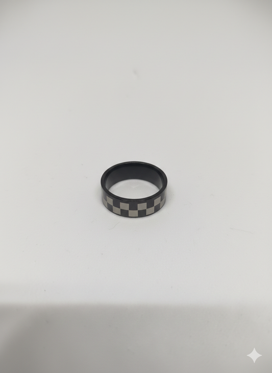 Bague à Damier 