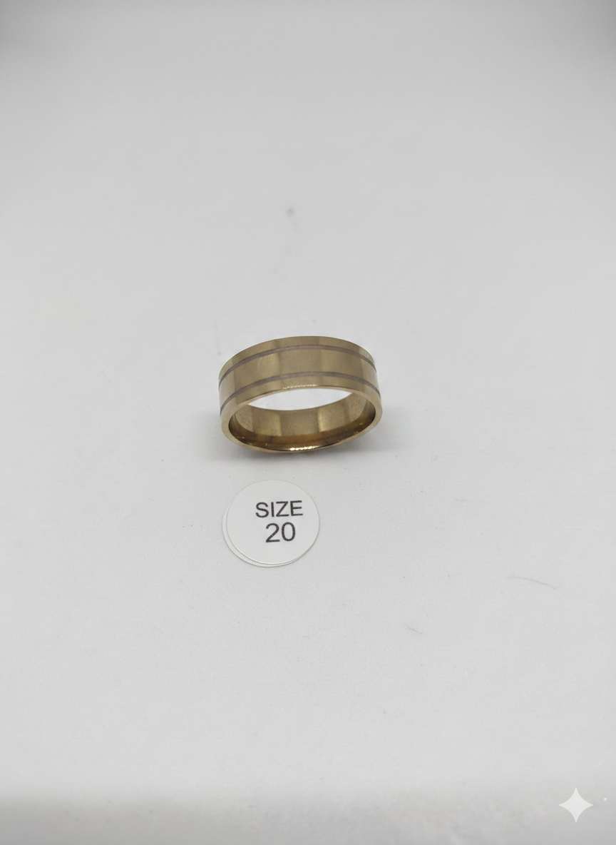 Bague femme doré taille 20