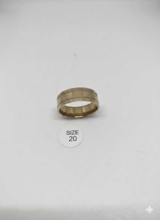 Bague femme doré taille 20