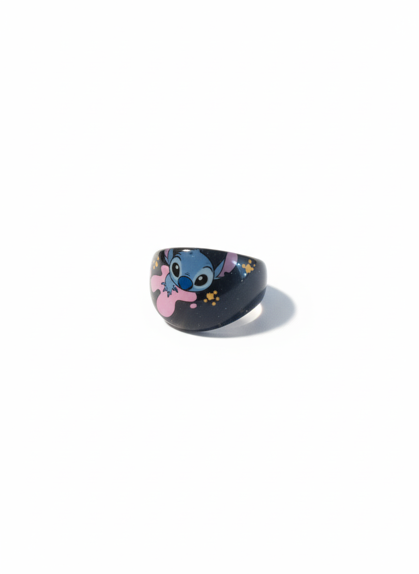 Bague enfant stitch neuve 