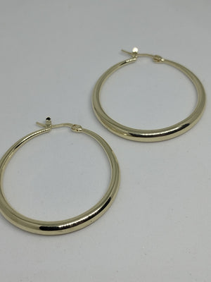 Boucles d'Oreilles Créoles Dorées Femme Neuves | Design and Company