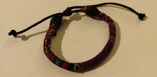 Bracelet Tressé Neuf Multicolore 