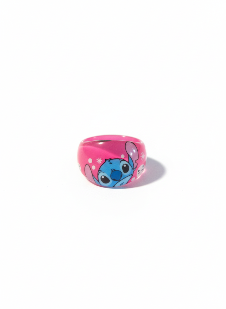 Bague enfant stitch neuve 
