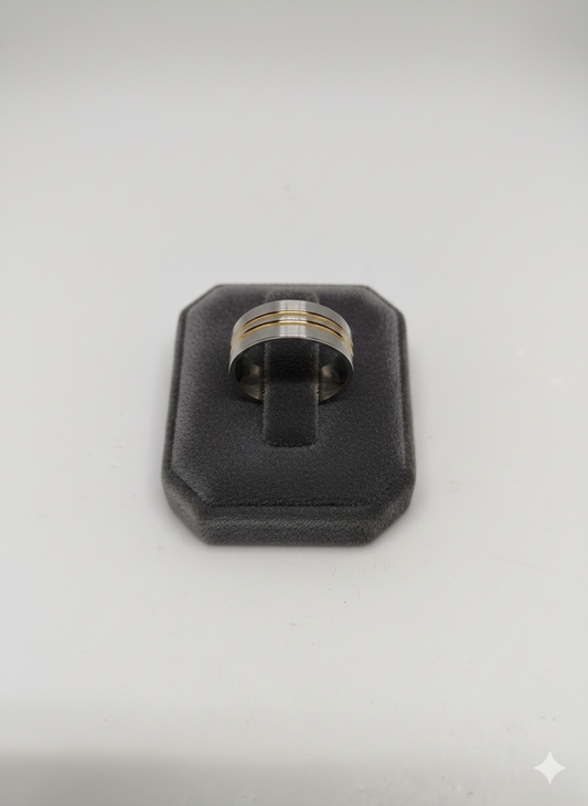 Bague acier inoxydable taille 20