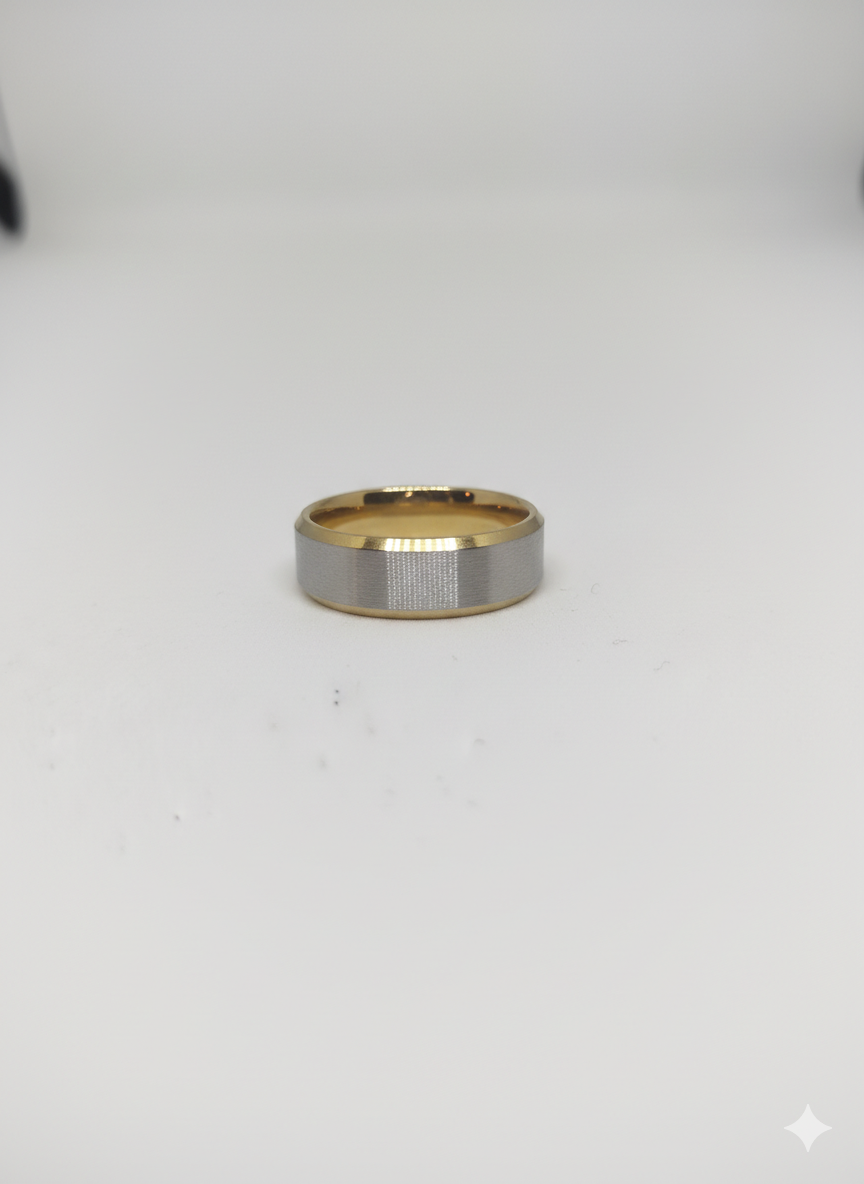 Bague doré et argenté 